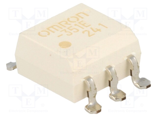 Relay: solid state; SPST-NO; Icntrl: 25mA; 120mA; max350VAC; SMT