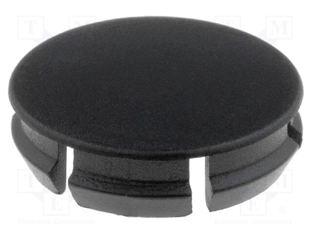 Stopper; polyamide; Wall thick: 1.3mm; Øhole: 10.5mm; H: 3.8mm