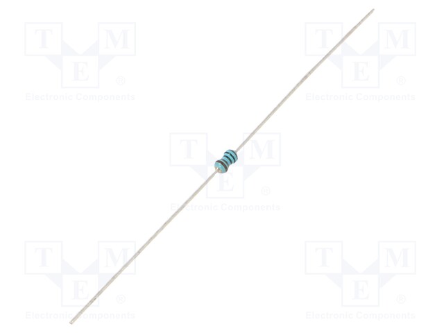 Through Hole Resistor, 1 kohm, LR Series, 250 mW, ± 1%, Axial Leaded, 200 V