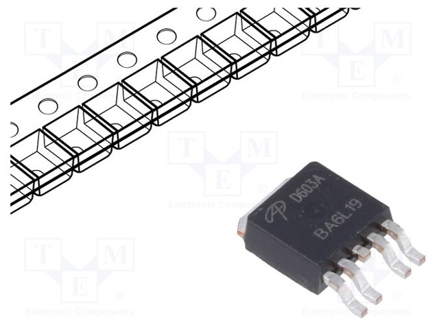 Transistor: N/P-MOSFET; unipolar; complementary; 60/-60V; TO252-4