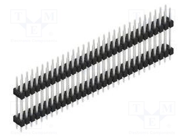 Connector: pin strips; pin header; male; PIN: 60; 2.54mm; THT; 2x30
