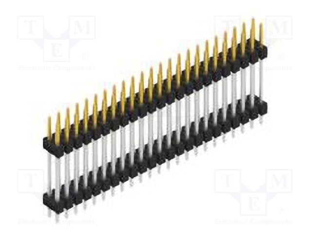 Connector: pin strips; pin header; male; PIN: 46; 2.54mm; THT; 2x23