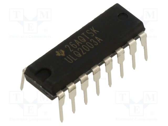 Bipolar Transistor Array, NPN, 50 V, 500 mA, 1000 hFE, DIP