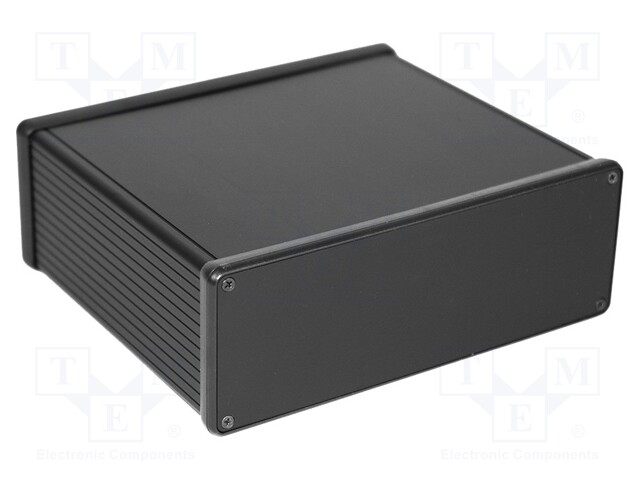 Enclosure: with panel; 1455; X: 160mm; Y: 191mm; Z: 66mm; aluminium