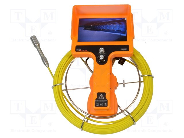 Inspection camera; Display: LCD 7"; Cam.res: 720x480; Len: 35m