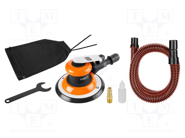 Palm orbital sander; pneumatic