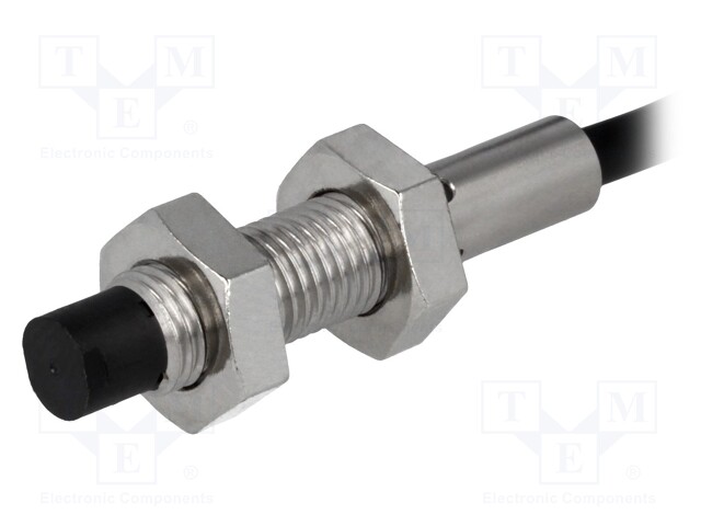 Sensor: inductive; Output conf: PNP / NC; 0÷2mm; 10÷30VDC; M8; IP67