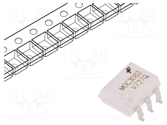 Optotriac; 4.17kV; triac; Gull wing 6; Channels: 1; 0.6kV/μs