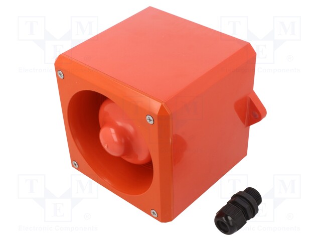 Signaller: sound; siren; 24VDC; 110dB(d=1m); Series: YA50; IP65