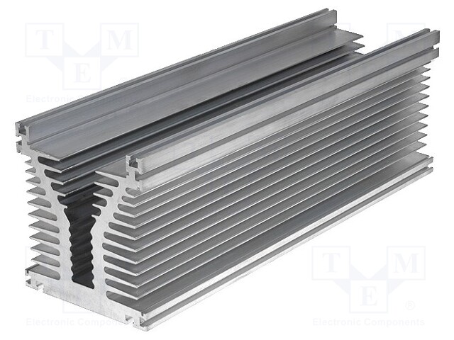 Heatsink: extruded; Y; L: 400mm; W: 126mm; H: 136mm; aluminium; plain