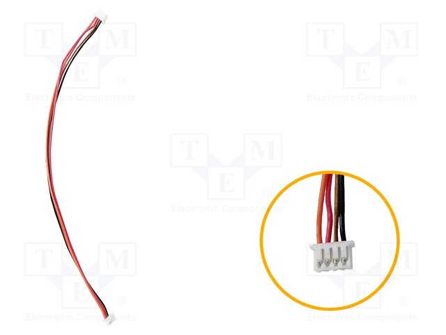 Cable; PIN: 4; Molex; Contacts ph: 1.25mm; Len: 150mm