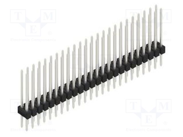 Connector: pin strips; pin header; male; PIN: 48; 2.54mm; THT; 2x24
