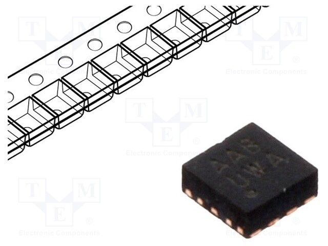 Temperature converter; digital; -40÷125°C; 3÷3.6V; SMD; WDFN 2x2