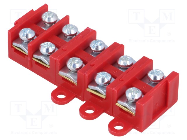 Terminal block; screw terminal; ways: 5; 1.5÷4mm2; terminals: 10