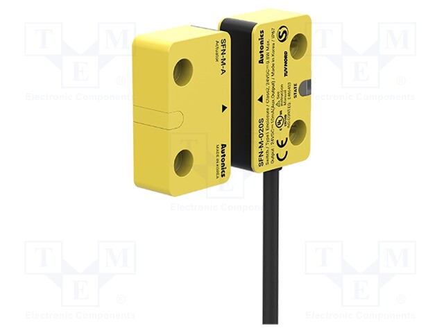 Safety switch: magnetic; SFN; IP67; polycarbonate; 24VDC; -10÷55°C