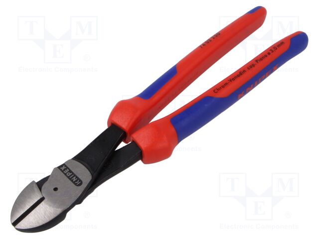 Pliers; side,cutting; 250mm