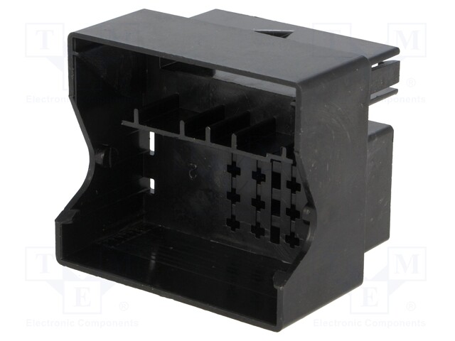 Connector housing; socket; Quadlock; PIN: 16; Works with: 342800