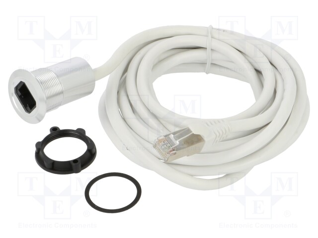 Adapter; for panel mounting,rear side nut; Thread: M22; 1÷10mm