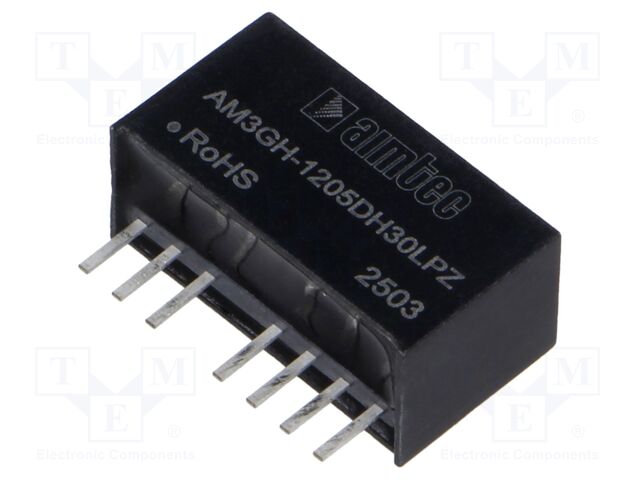 Converter: DC/DC; Protection: short circuit protection SCP
