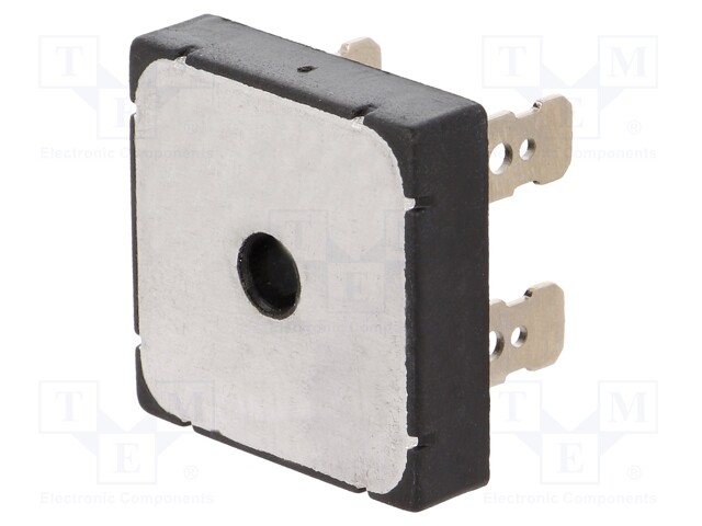 Single-phase bridge rectifier; Urmax: 800V; If: 25A; Ifsm: 270A