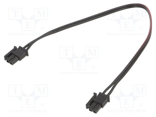 Cable; Micro-Fit 3.0; cables,female; PIN: 2; 0.2m; 4A; TLYp; 0.35mm2