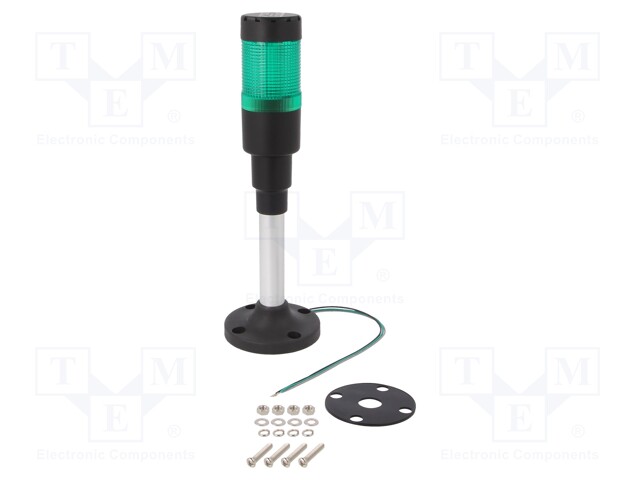 Signaller: signalling column; LED; green; Usup: 24VDC; Usup: 24VAC