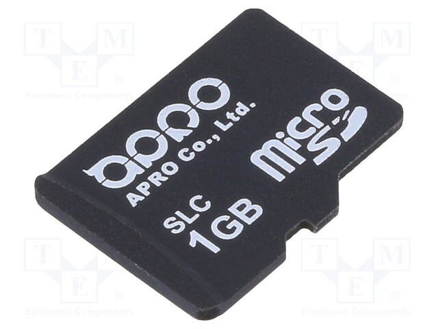 Memory card; industrial; microSDHC,SLC; 1GB; -40÷85°C; PHANES-F