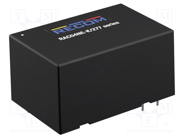Converter: AC/DC; 4W; 85÷305VAC; Uout: 15VDC; Iout: 267mA; OUT: 1; 81%