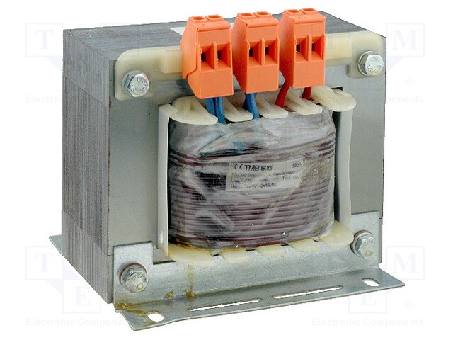 Transformer: mains; 1000VA; 230VAC; 230V; Leads: terminal block