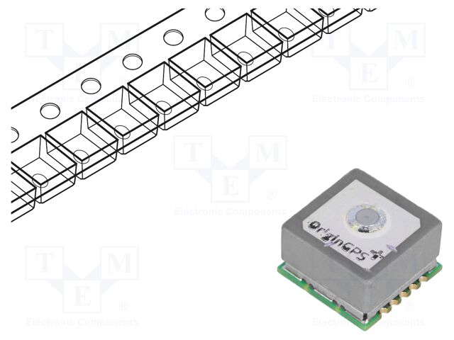 Module: GNSS; ±1.6m; NMEA,RTCM; uP: AG3352B; -167dBm; I2C,UART; SMD