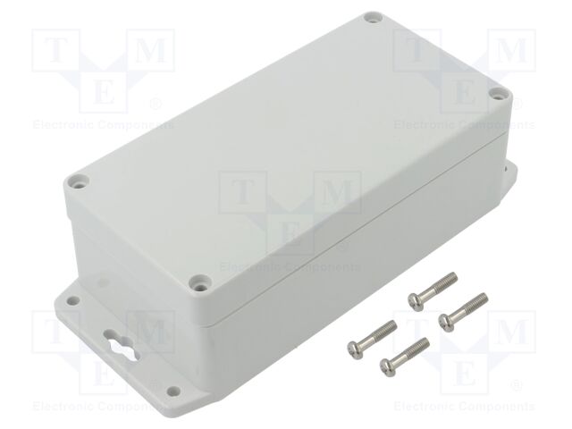 Enclosure: multipurpose; X: 80mm; Y: 160mm; Z: 55mm; polycarbonate