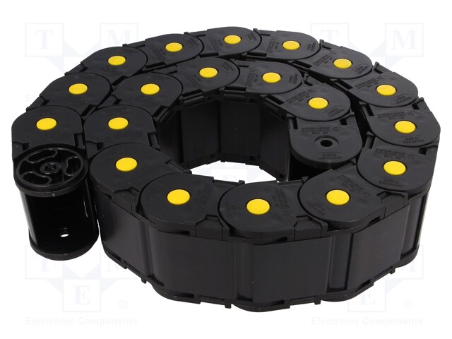 Cable chain; Series: Protection; Bend.rad: 75mm; L: 1000mm