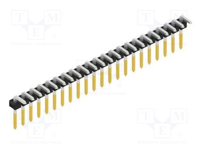 Connector: pin strips; pin header; male; PIN: 22; 2.54mm; THT; 1x22