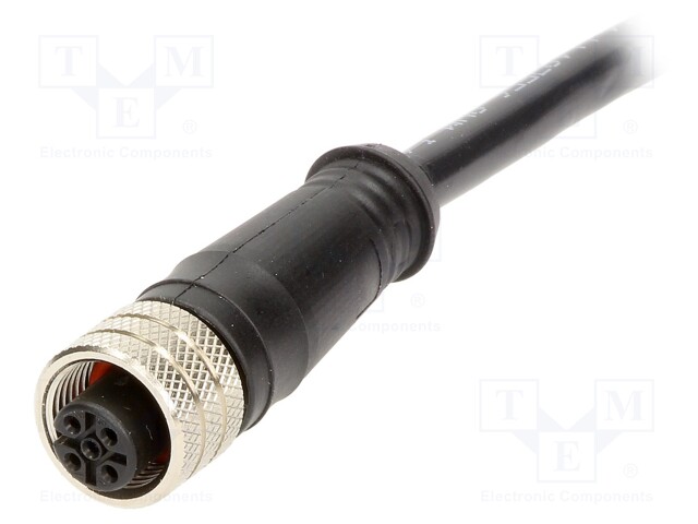 Plug; M12; PIN: 5; female; A code-DeviceNet / CANopen; 5m; IP67; 60V