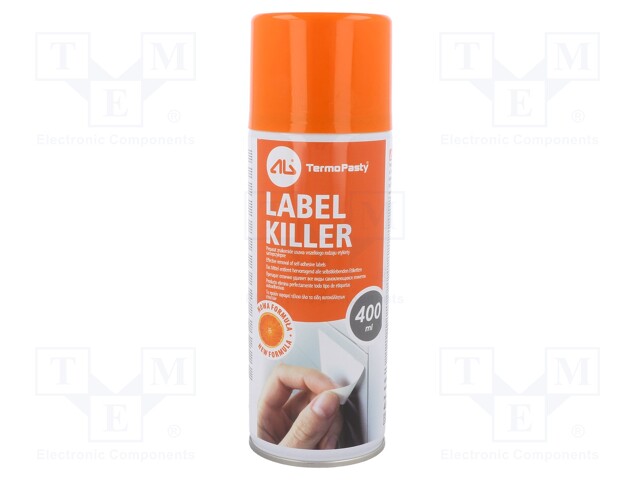 Agent for removal of self-adhesive labels; LABEL KILLER; 400ml