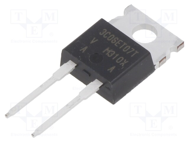 Diode: Schottky rectifying; SiC; THT; 650V; 6A; TO220-2; tube