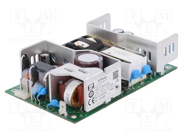 AC/DC Open Frame Power Supply (PSU), ITE & Medical, 1 Output, 150 W, 187W @ 7CFM, 85V AC to 264V AC