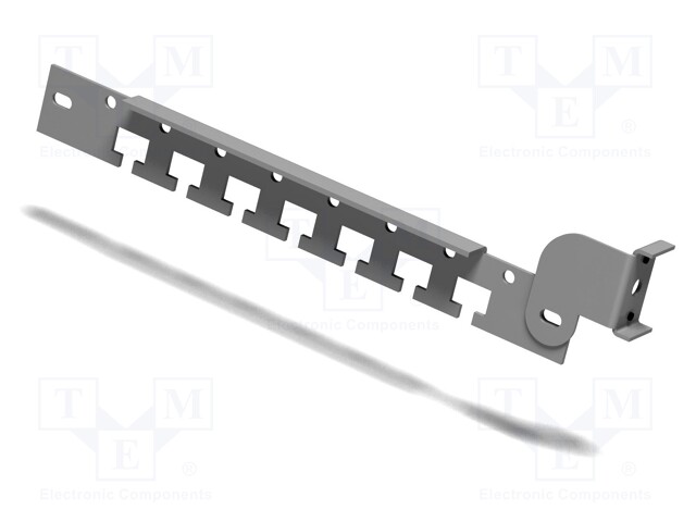 Cross rail; steel; L: 432mm; D: 14mm; Plating: zinc