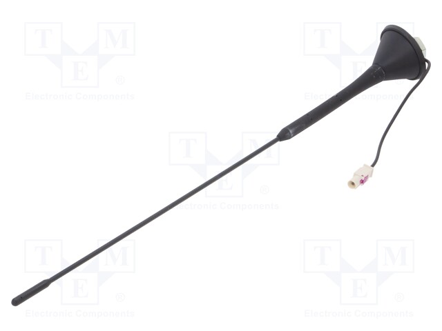 Antenna; car top; 0.4m; AM,FM; 0.2m; Rod inclination: constant