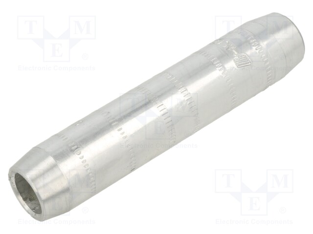Tip: butt splice; non-insulated; aluminum; 120mm2; crimped; 4/0AWG