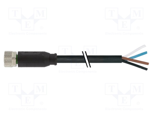 Connection lead; female; IP67; 50VAC; 60VDC; 4A; 20m; Series: 7000