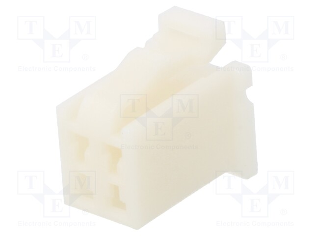 Connector: wire-board; MDF6; plug; female; w/o contacts; PIN: 4