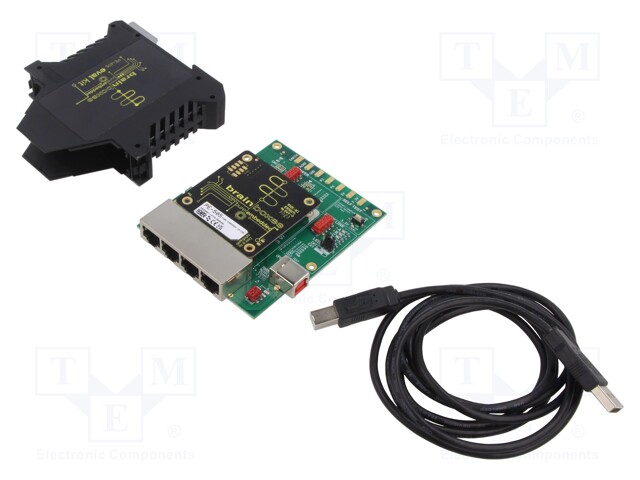 Switch Ethernet; unmanaged; Number of ports: 5; 3.3VDC,5VDC; IP00