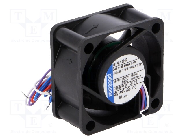 Fan: DC; axial