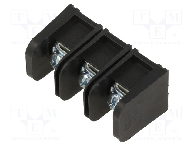 PCB terminal block; straight; 11.13mm; ways: 3; on PCBs; terminal