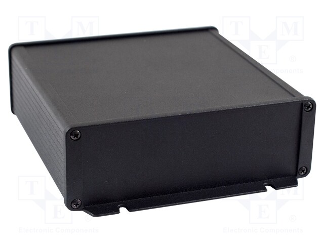 Enclosure: shielding; X: 165mm; Y: 160mm; Z: 55mm; aluminium; black