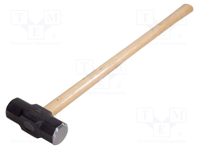 Hammer; sledge; 6.4kg; Handle material: wood