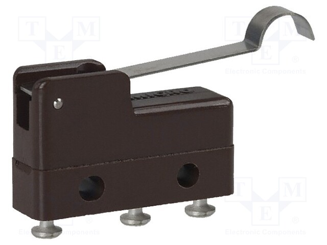 Microswitch SNAP ACTION; with lever with roller simulation