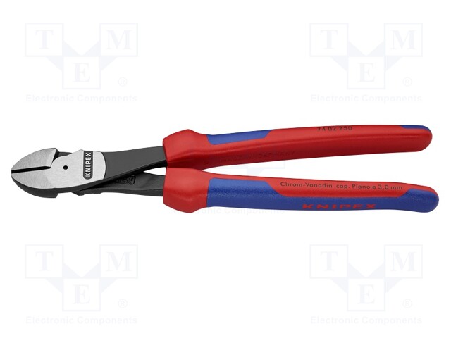 Pliers; side,cutting; 250mm