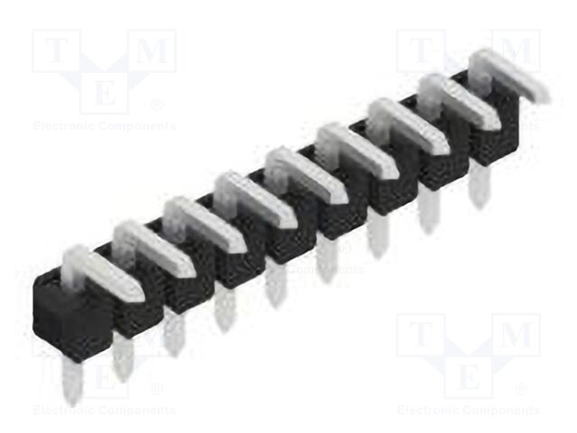 Connector: pin strips; pin header; male; PIN: 9; 2.54mm; THT; 1x9